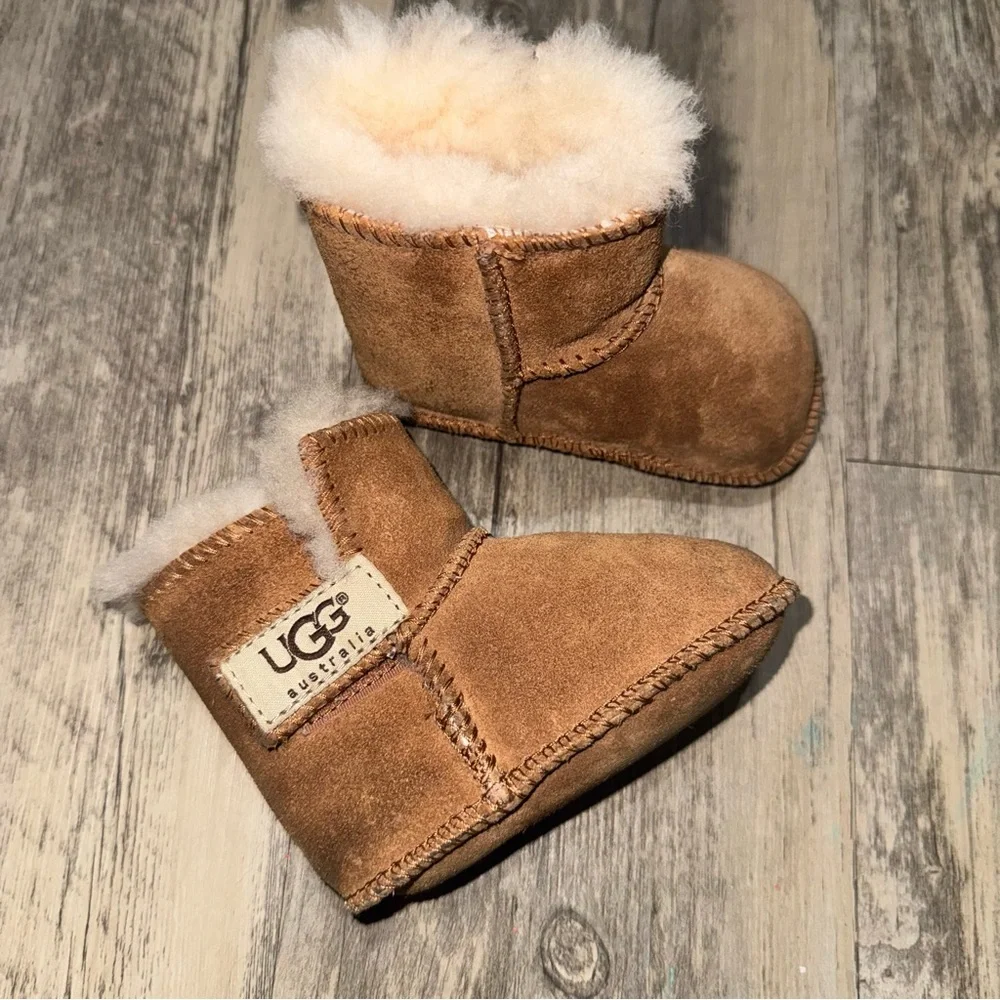 UGG Tan Infant Booties